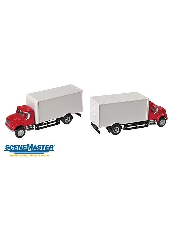 WALTHERS 949-11291 Scala HO Camion International (R) 4900 con box chiuso