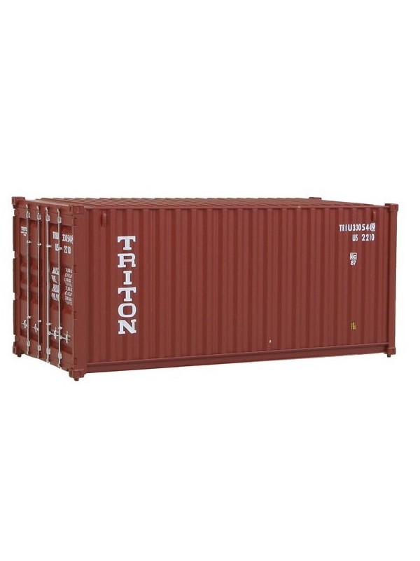 WALTHERS 949-8053 Scala HO serie SceneMaster Container da 20' Triton