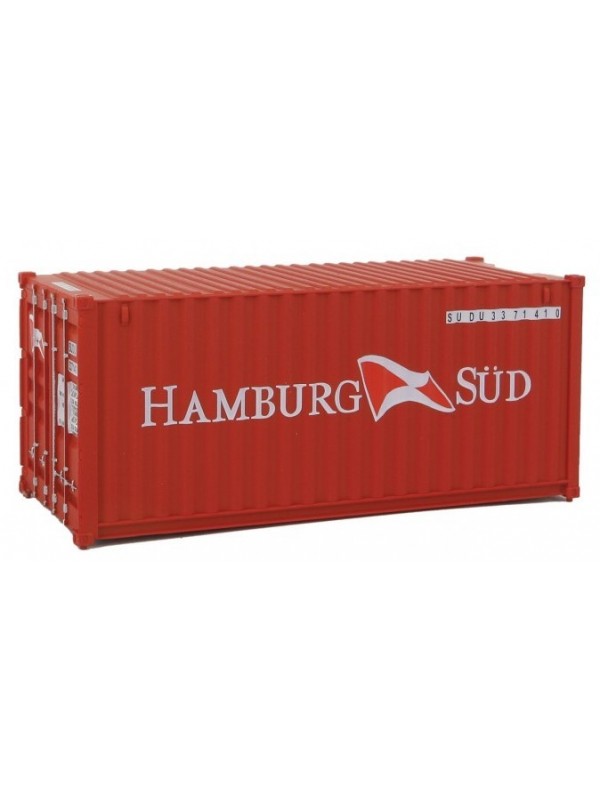 WALTHERS 949-8058 Scala HO serie SceneMaster Container da 20' Hamburg Sud