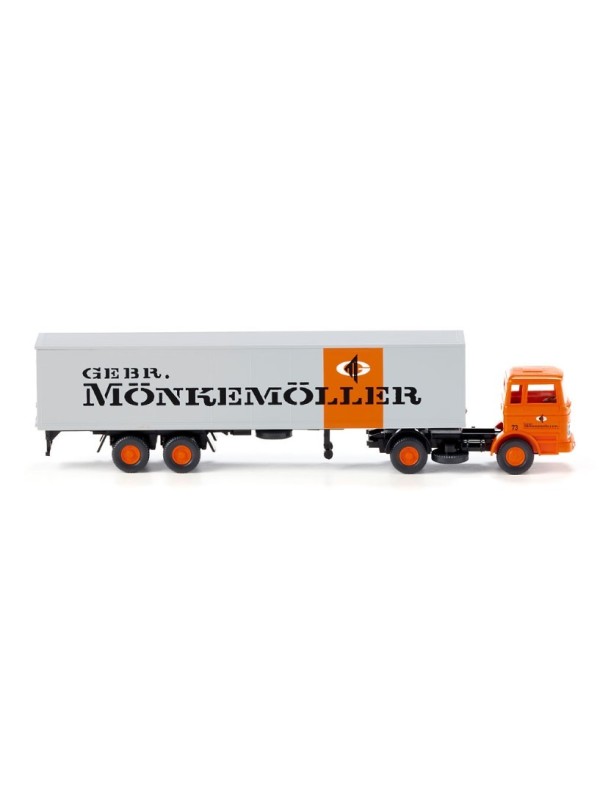 WIKING 054201 Scala HO Camion MB 1620 trasporti Gebr. Monkemoller