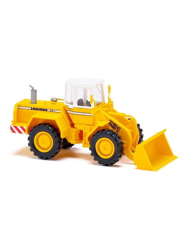 WIKING 065110 Scala HO Ruspa Liebherr colore giallo