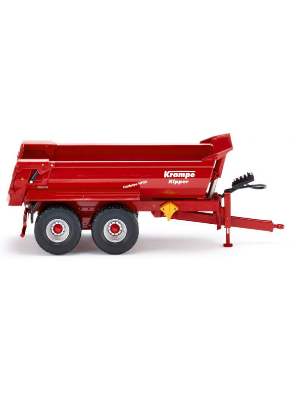 WIKING 077854 Scala 1:32 Rimorchio agricolo Krampe HP20 colore rosso