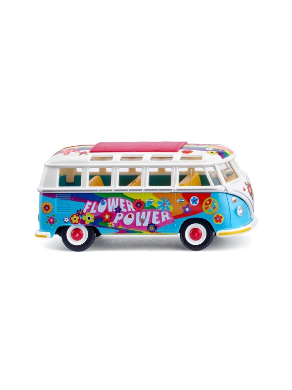 WIKING 079744 Scala HO VW T1 Sambabus Flower Power 1963-67