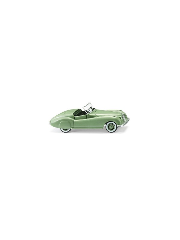 WIKING 080104 Scala HO Jaguar XK 120 verde