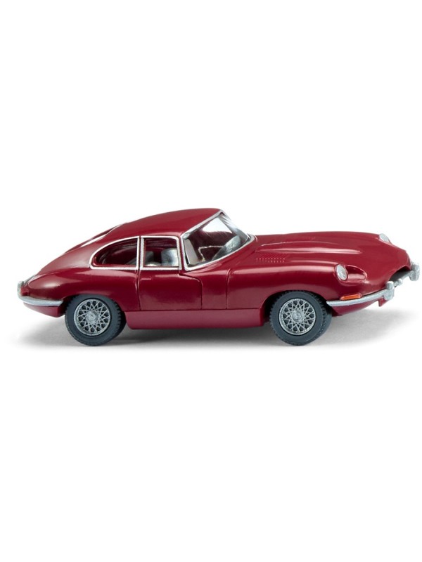 WIKING 080303 Scala HO Jaguar E-Type coupè colore porpora