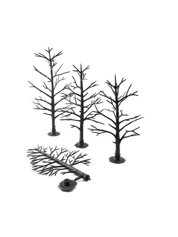 WOODLAND SCENICS TR1123 Alberi piegabili in kit - 12 pezzi (altezza 13-18 cm)