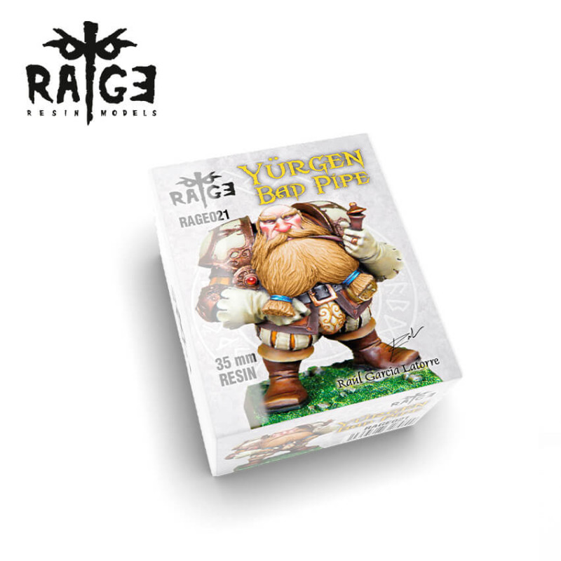 Tubo Yürgen Bad 35mm. RAGE RESIN MODELS RAGE021