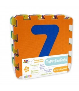 Zero3 Tappetini 5Pz Numeri 32Cm