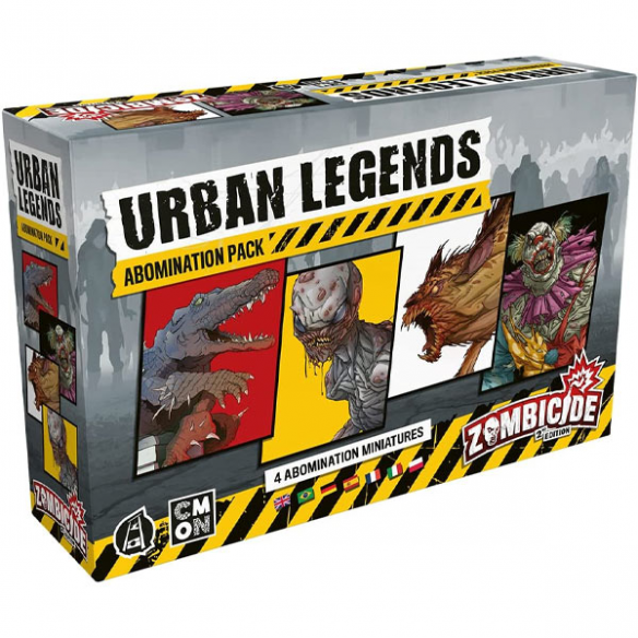 Zombicide - Seconda Edizione - Urban Legends Abomination Pack (Espansione)